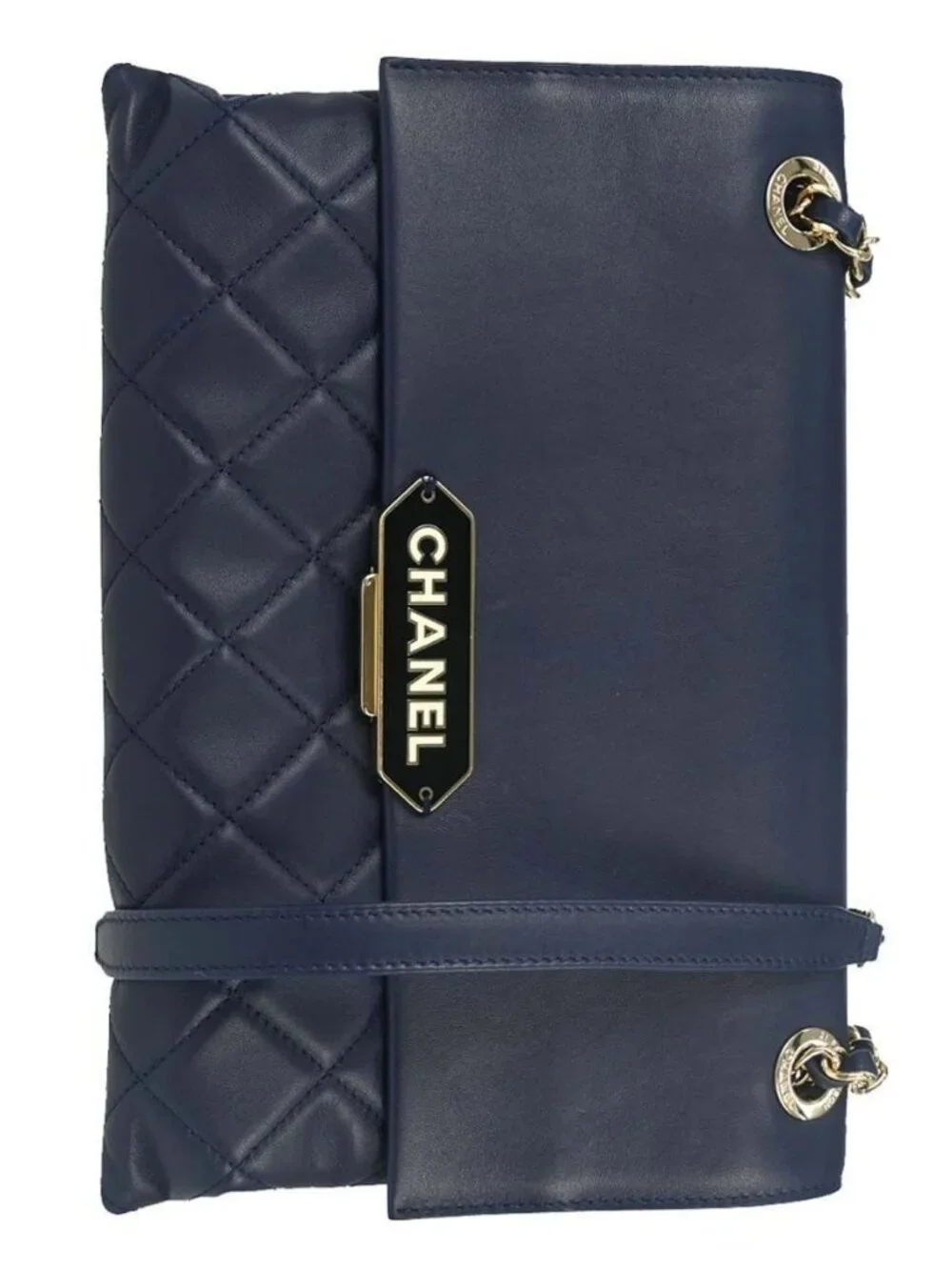 Chanel Navy Lambskin